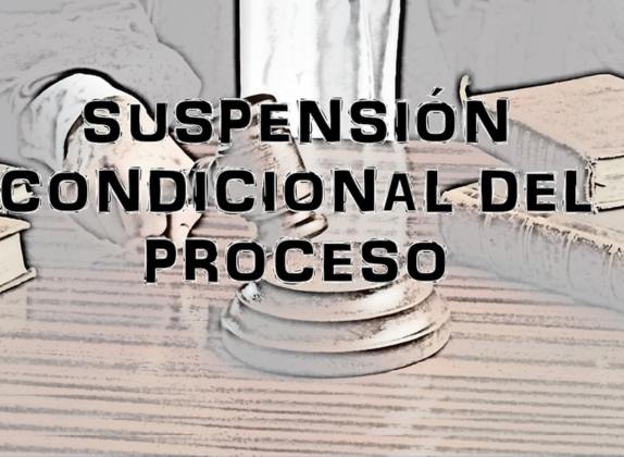 en qué delitos procede la suspensión condicional del proceso