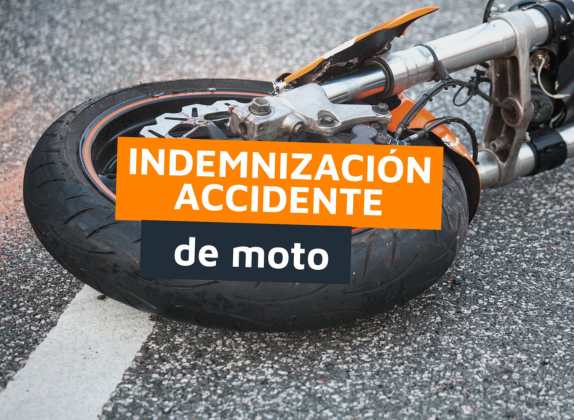 indemnización por accidente de moto